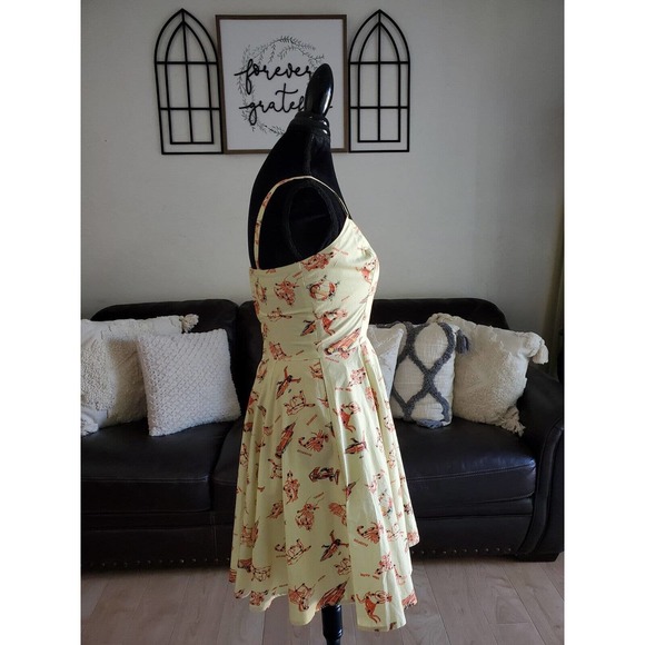 Bernie Dexter Celestial Sky Horoscope Zodiac Space Pinup Astrology dress - Picture 3 of 12